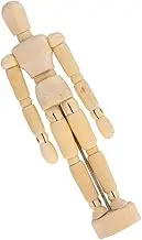 Enhance Your 2pcs Wooden Sketching Mannequins Artist Mannequin Body Models Locking Mechanism Portable for Anywhere