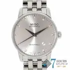 Mido M8600.4.67.1 Baroncelli Ii Silver Dial Ss Automatic