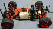 VINTAGE SVM CRONO BELT 1/8 SCALE NITRO TOURING CAR NEWrc car