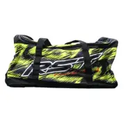 RST Race Dept Kit Bag Luggage Carry Motorbike Flo Yellow Zig Zag