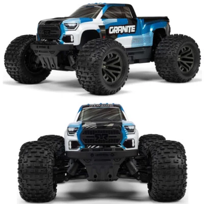 ARRMA ARA4302V4T1 1/10 GRANITE 223S DSC 4X4 RTR Brushless Monster Truck Blue