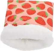 Totority Pet Bed for Guinea Pigs Cozy Cotton for Hamsters and Sugar Gliders Warm Winter Nest for Animals for Indoor Use Soft and Comfortable Design