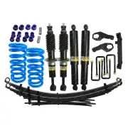 2 Inch Lift Kit Shock Lovells Coil Diff Drop RAW Leaf for Mitsubishi Triton MQ