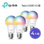 【TP-LINK】TAPO L530E 全彩WIFI智慧燈泡｜四入組【三井3C】