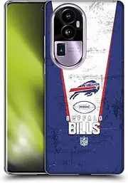 Head Case Designs Officially Licensed NFL Banner Buffalo Bills Logo Art Soft Gel Case Compatible with Oppo Reno10 Pro+