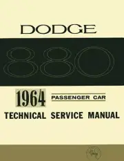 1964 Dodge 880 Shop Service Repair Manual Book Engine Drivetrain Electrical OEM