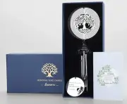 LEAVORES Sympathy Wind Chimes W Tree of Life Wind Spinner Memorial Wind Chimes
