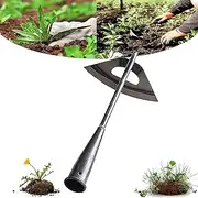 cdbz All-Steel Hardened Hollow Hoe,Garden Hoes for Weeding,Hollow Hoe for Gardening,Hoe Garden Tool,Garden Hoe for Backyard Weeding, Loosening, Farm Planting