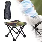 Folding Camping Stool Lightweight Fishing Chair for Patio Camping Fishing