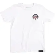 Sz XL White Fasthouse Deco Youth Tee