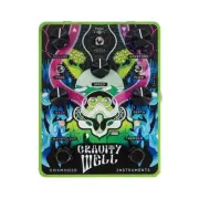 Cosmodio Gravity Well Tremolo Wavefolde Refractor Pedal - Green