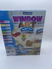 Dan&Darci Window Art for Kids - Painting Kit - Suncatcher Craft NWT