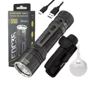 Nitecore EDC35 High power 5000 lumens flashlight w/ Nitecore Bubble Lantern Whit