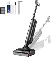 [MOVA] M10 Wet and Dry Vacuum, 180° Lie-Flat, 90° Swivel Flexibility, 0.9kg Handled Weight, 75°C Brush Wash, 5min Hot Air Drying, Tangle Free, Dual Rotating Brush, 18kPa Suction