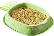 Cat Grass Pot,Sprouting Trays for Sprouts - Pineapple Design Wheat Grass Pot, Germination, Planter, Indoor, Soilless Growing Kit