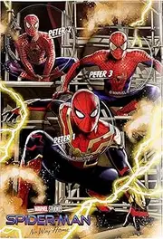 Spider-Man Norway Home Can Badge, Set of 3 Marvel