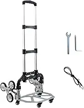 Folding Trolley - Portable Shopping Cart for Grocery, Household Luggage, and Mobile Transport - Aluminum Foldable Cart for Home, Office, and Travel Use
