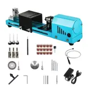 Mini Lathe Beads Machine Woodworking Pearl Drill Rotary Tool Parts DC 12V/24V