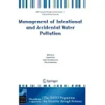 MANAGEMENT OF INTENTIONAL AND ACCIDENTAL WATER POLLUTION