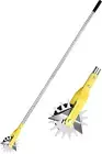 Wheel Rotary Edger, Manual Lawn Edger, Stainless Steel Handle,Adjustable Handleb