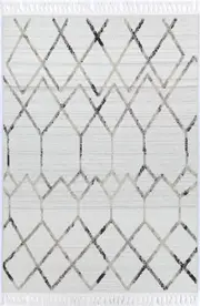 Mars Dorian Geometric Cream and Taupe Rug *FINAL SALE