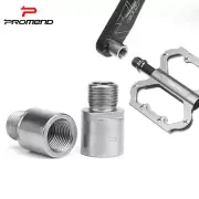 PROMEND 1 pair bicycle pedal bearing extended holder crank thread bracket