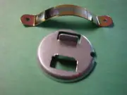 0899(0950)Z3 Jaguar XKE Series 1 Motif Bar Badge Backing Plate & Clip