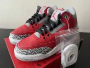 Air Jordan 3 Retro GS ‘Unite’ CQ0488-600 Youth 4.5Y No-Lid