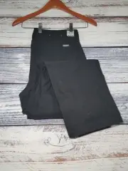Eddie Bauer Tech Pants Men’s 36x30 Black Fleece Lined Water Repellent Insulated
