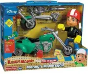 Fisher-Price Disney's Handy Manny's Motorcycle Fix - It Right Set NEW