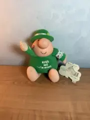 VINTAGE 1988 ZIGGY KISS ME I'M IRISH ST PATRICKS PLUSH DOLL W Tag!