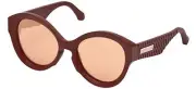 Roberto Cavalli MONTECRISTO RC 1099 BURGUNDY/BROWN 58/20/140 women Sunglasses