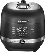 [Cuchen] IR Electric Pressure Korean Rice Cooker Infrared Ray Sensor Induction Heating 6 Cups 240V 50Hz