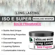 ISO E Super Woodland Whisper Solid Perfume Balm|Long lasting Fragrance for Unsex