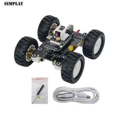 WiFi Robot Car with Camera Open Source ESP32 for Arduino Programming Quicker
