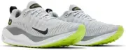New Men's Authentic Nike React x Infinity Run 4 Wolf Grey/Black/Pure Platinum