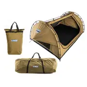 Adventure Kings Big Daddy Camping Deluxe Double Swag + Bag + Doona/Pillow Bag