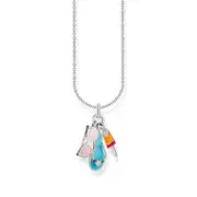 Buy Necklace with triple summer pendant by Thomas Sabo online - THOMAS SABO Australia