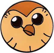 [Pinstant] Hooty The Owl House Animated Cartoon TV Show 1.2" Enamel Pin Badge, 1.2 Inches, Enamel, enamel