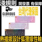 送長版鼠墊 淺規則 GLORIOUS GMMK2 65% 96% 鍵盤 狐狸軸 熱插拔 DIY RGB 二色成形 裸軸