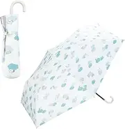 Wpc. 801-CK09-102 Wpc. Parasol Light Shielding Chiikawa Nemui Mini Blue <100% Shading Ratio / 100% UV Reduction/UPF 50+ + Thermal Blocking/Rain Protection> Folding Umbrella, For Work or School