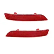 Rear Bumper Reflector Light For 508 508 2010 2011 2012 2013 2014 Rear Bumper Lights Bar Warning Lam Red