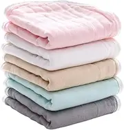 IWOWHERO 5pcs Cloth Newborn Burping for Hiccup Kit Absorbent Saliva Towels Burp Towel Cotton