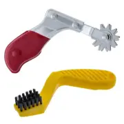 Polishing and Buffing Pad Cleaning Spur Tool and Foam Pad Conditioning Brush ...