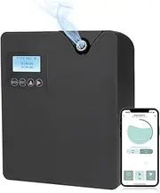 Smart Scent Air Machine, 300ML Aromatherapy Diffuser with Touch Screen & Bluetooths/WiFi Remote App Control, Covering 300-400m³, for Home, Hotel, Office, Bedroom, Spa Black