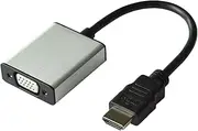 Value 12993119 Adapter HDMI to VGA and 3.5 mm Audio (Stereo) – Silver