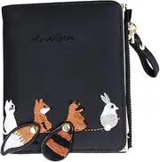 [GAROZATION] Minimalist Animal Wallet for Women Card Holder Fashion Coin Purse Large Capacity Purse