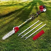 40CC Pole Chainsaw 12in Chain Saw 4-Stroke Petrol Long Reach Garden Tool