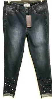plus XL / 24 Virtu TS TAKING SHAPE My Pearl Jeans Skinny Leg stretch NWT