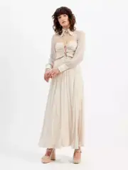 ALICE McCALL Womens Size 8 or US 4 Chai Latte Sunset Kiss Dress NEW RRP$549